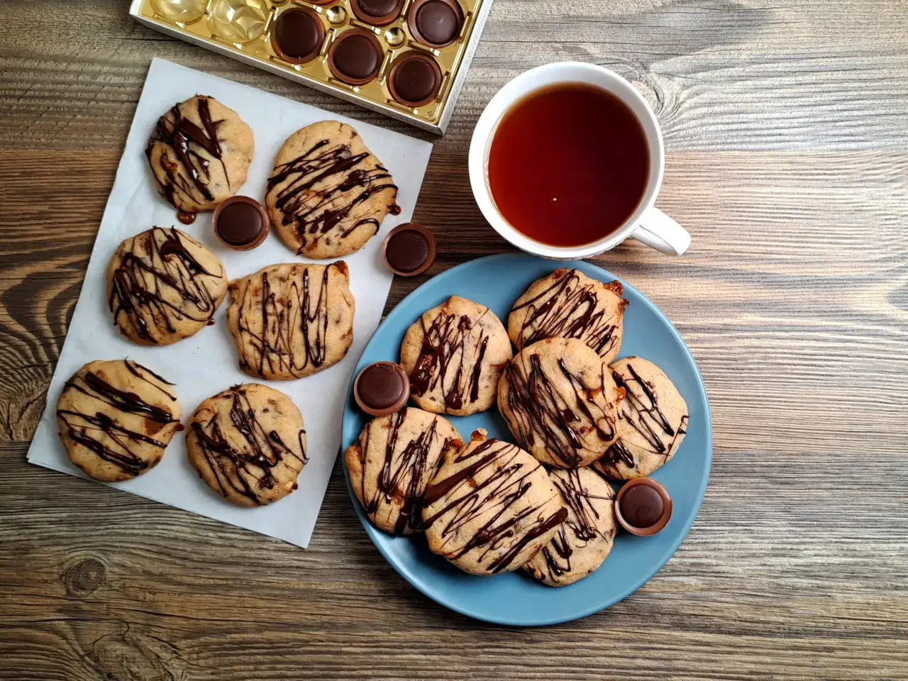 Zdjęcie Ciasteczka z Toffifee - prosty przepis na pyszny deser w 30 minut