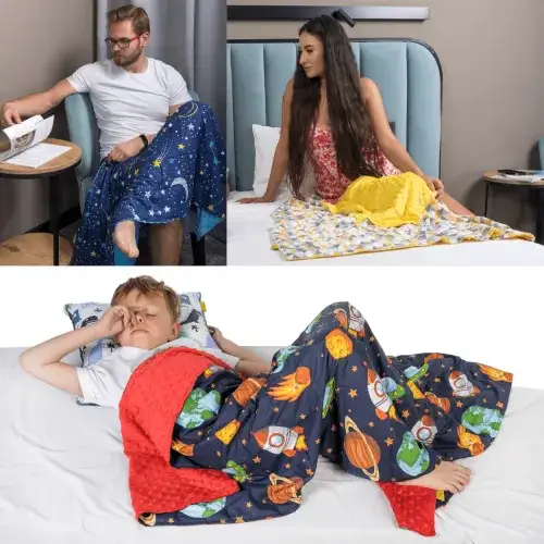 Zdjęcie Kocyk sensoryczny: Jak wspiera rozwój dzieci z zaburzeniami sensorycznymi