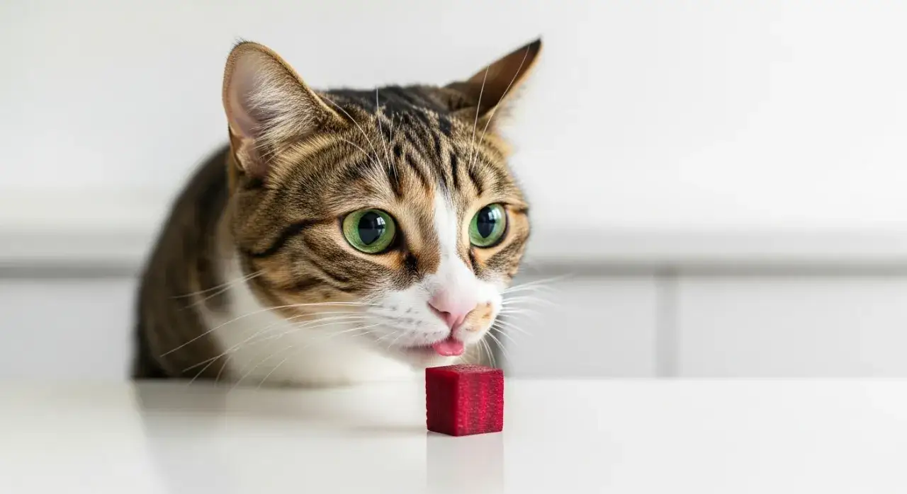 Zdjęcie Czy koty mogą jeść buraki? Bezpieczne porady i zalecenia dla zdrowia kota