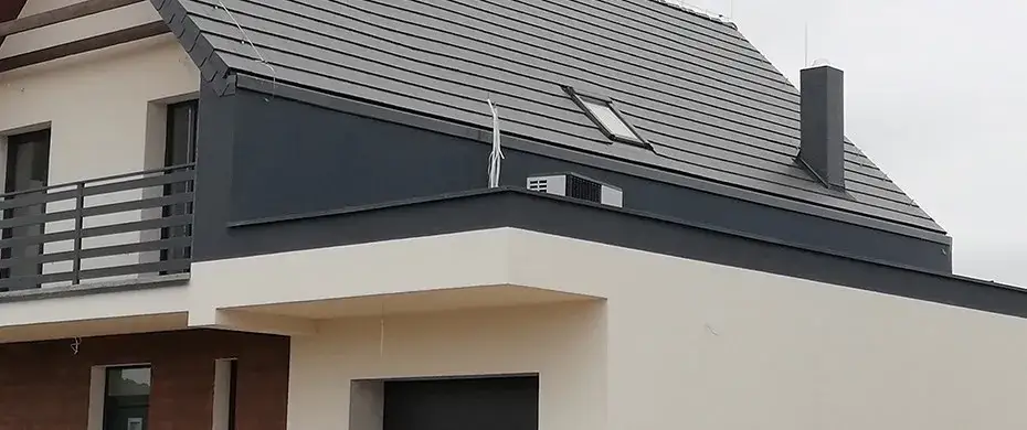 Zdjęcie Rynny do dachu bezokapowego: estetyka i funkcjonalność ukryta