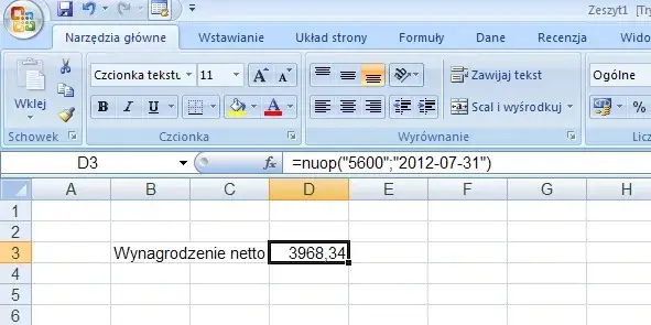 Zdjęcie Jak obliczyć wartość brutto w Excelu - prosta formuła i przykłady