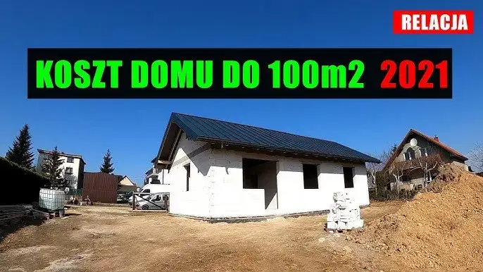 Zdjęcie Koszty budowy domu 100m2 systemem gospodarczym - ile wydasz?