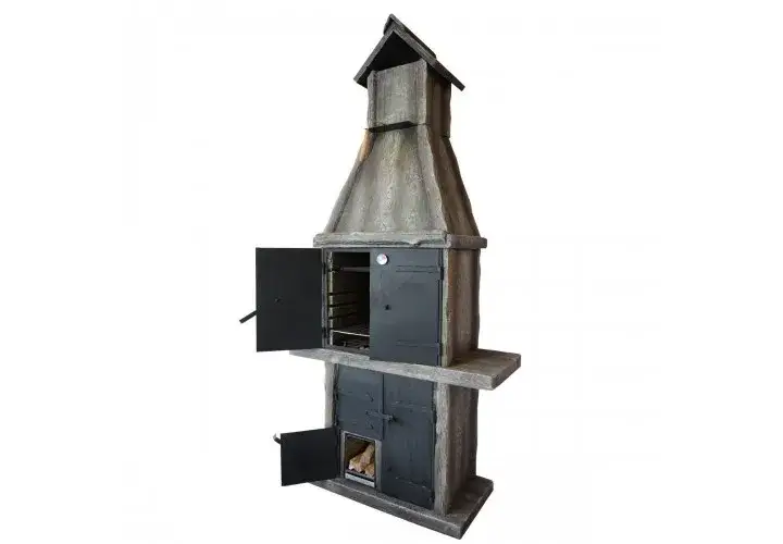 Zdjęcie Grill betonowy z wędzarnią – trwałe rozwiązanie dla miłośników grillowania