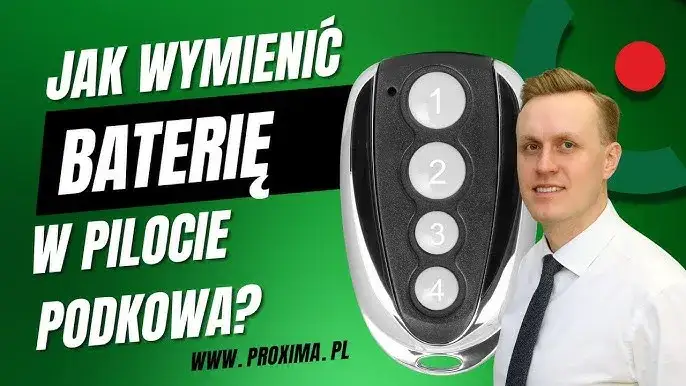 Zdjęcie Jak łatwo wymienić baterię w pilocie do bramy Hörmann i uniknąć problemów