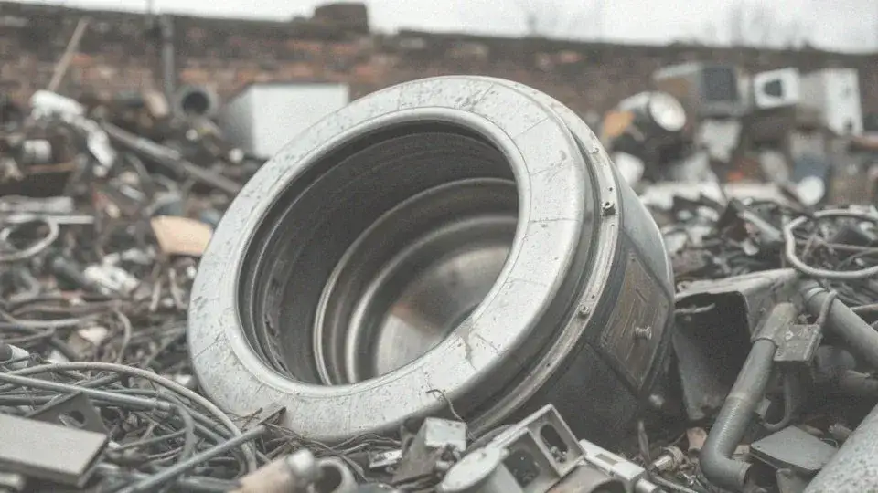 Zdjęcie Ile kosztuje bęben od pralki na złomie? Sprawdź, ile możesz zarobić