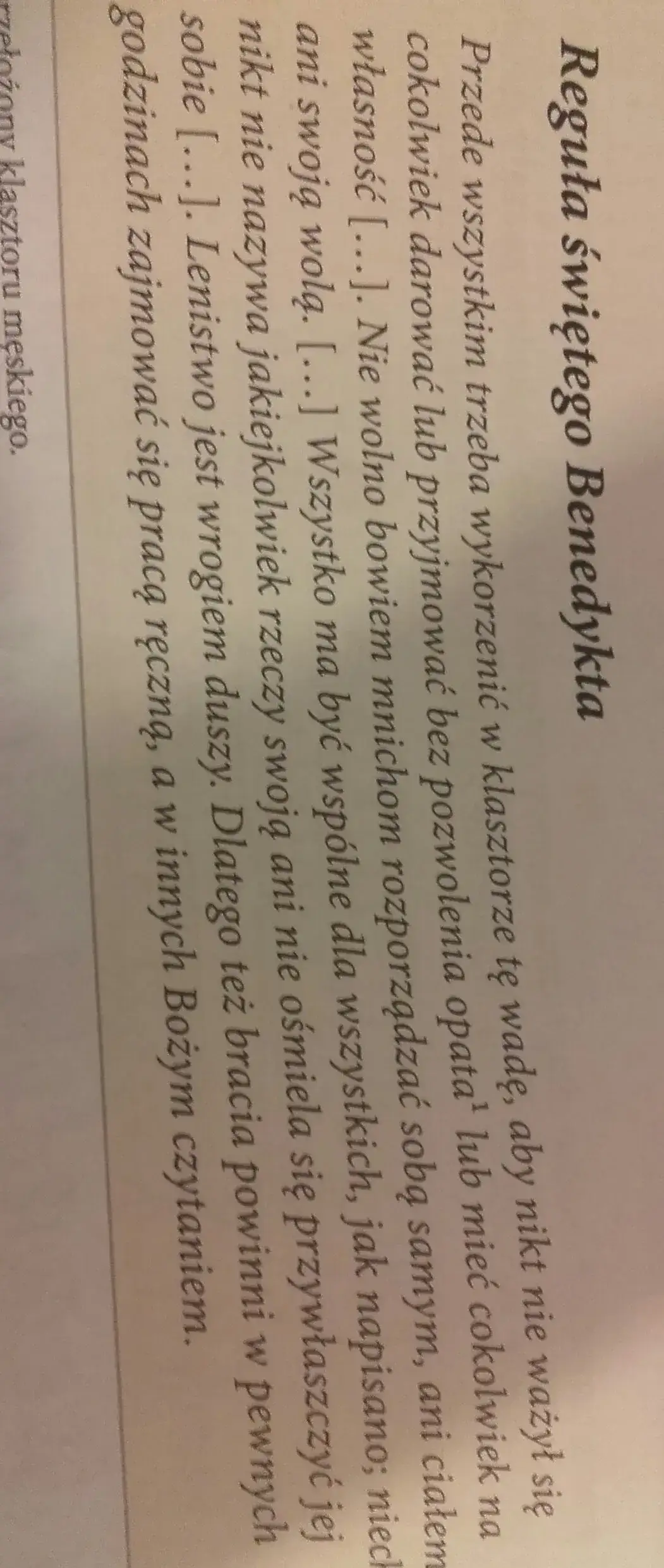 Zdjęcie Co święty Benedykt nazywa wrogiem duszy i jak unikać lenistwa