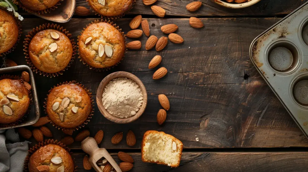 Zdjęcie Muffinki migdałowe: bezglutenowa alternatywa dla klasyków - jak upiec?