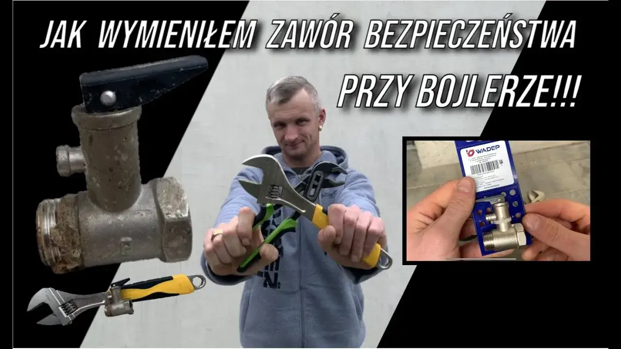 Zdjęcie Jak wymienić zawór bezpieczeństwa w bojlerze - uniknij kosztownych awarii