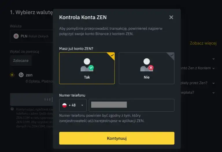 Zdjęcie Jak bezpiecznie wypłacić z Binance na Zen bez ukrytych opłat i problemów
