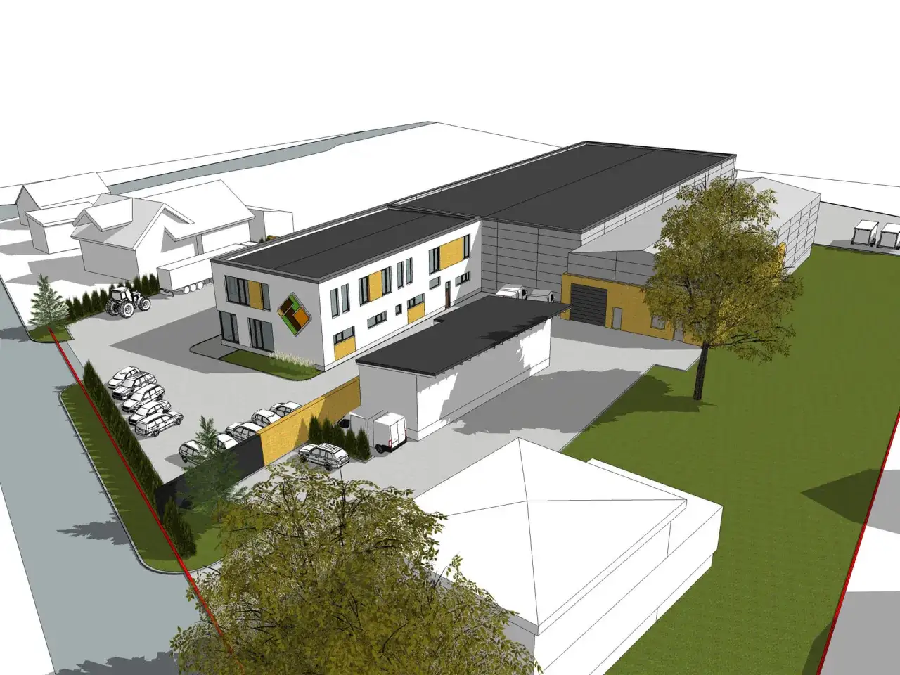Zdjęcie Projekt Hali Magazynowej: Jak Stworzyć Funkcjonalną Przestrzeń?