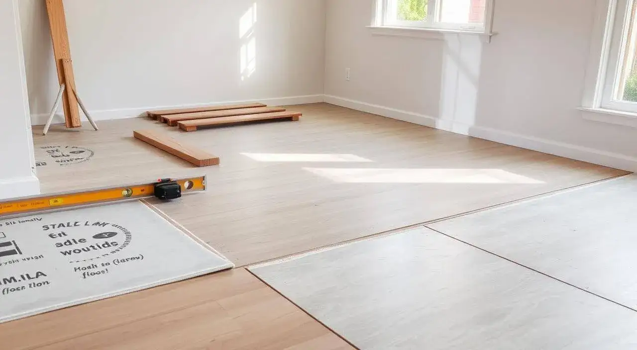 Zdjęcie Jak wyrównać podłogę pod panele bez wylewki - skuteczne metody i porady