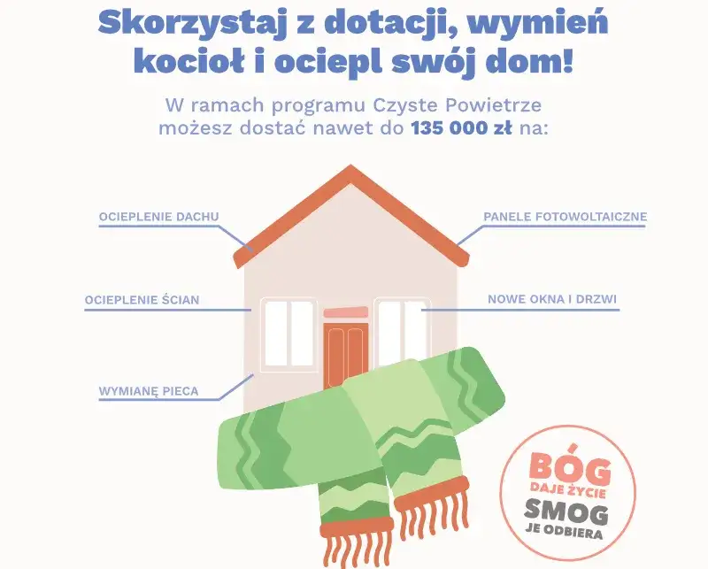 Zdjęcie Dotacje na ocieplenie dachu: Czyste Powietrze i ulga. Jak je zdobyć?