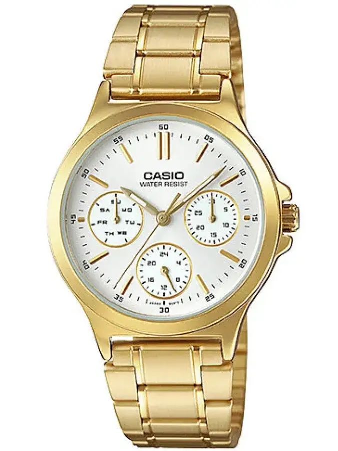 Zdjęcie Zegarek damski Casio LTP-V300G-1A: elegancja i funkcjonalność w jednym