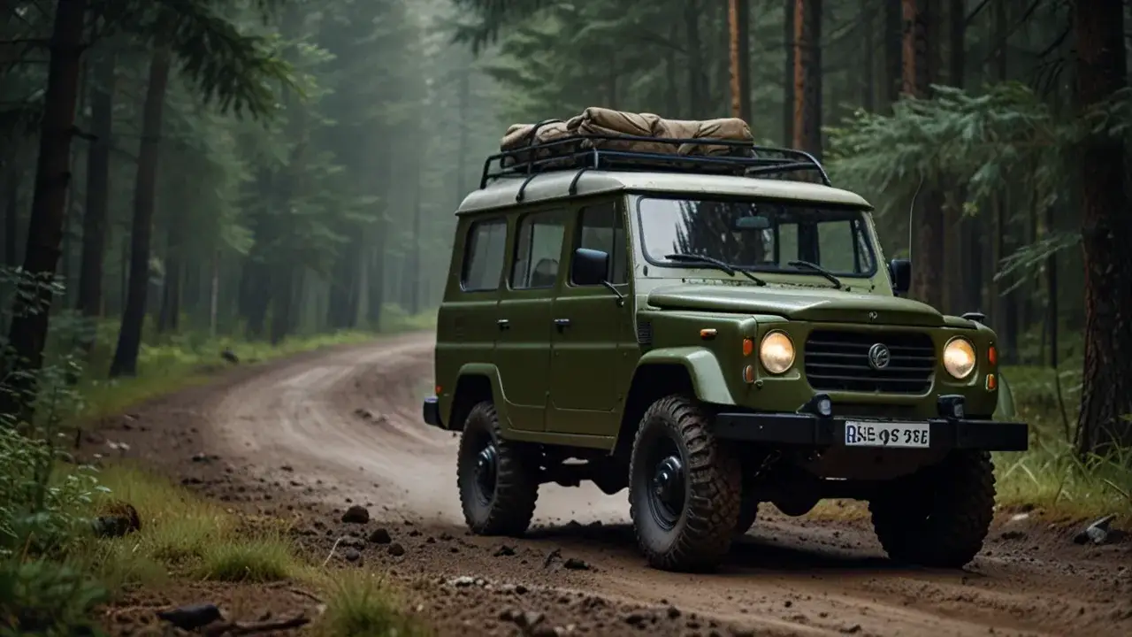 Zdjęcie Buchanka UAZ: Ikona rosyjskiej motoryzacji na trudne tereny