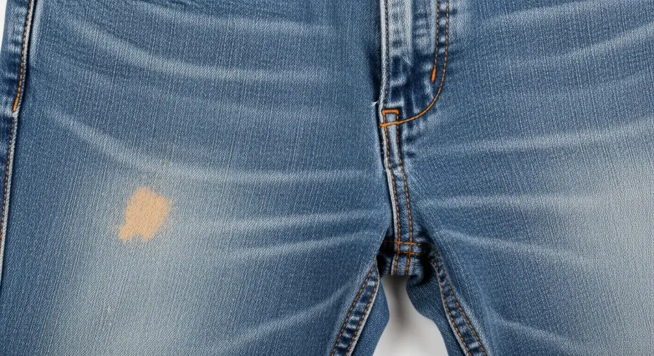 Zdjęcie Jak zmyć podkład ze spodni – skuteczne metody na plamy z jeansów