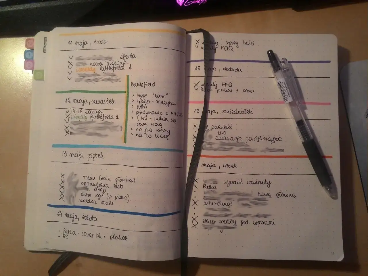 Zdjęcie Jak pisać w zeszycie w szeroką linię i poprawić swoje notatki