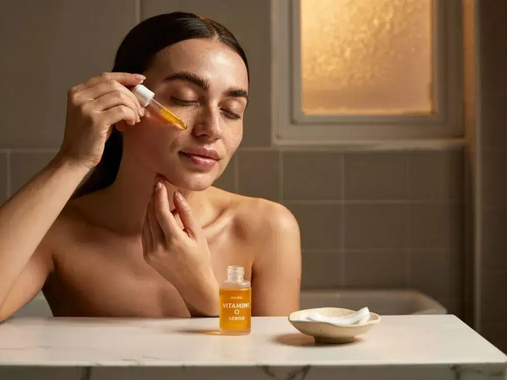 Zdjęcie Czy na serum z witaminą C nakładać krem? Oto, co musisz wiedzieć