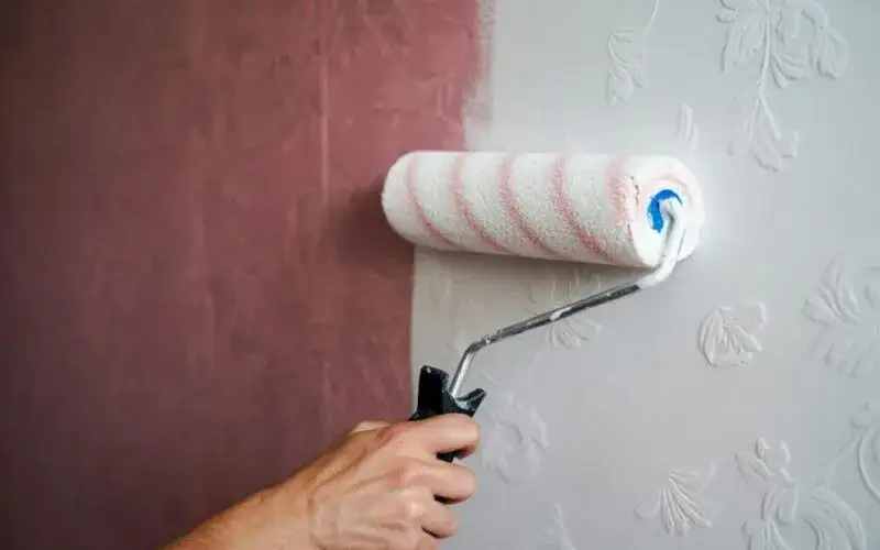 Zdjęcie Malowanie tapet: Poradnik krok po kroku czy warto?