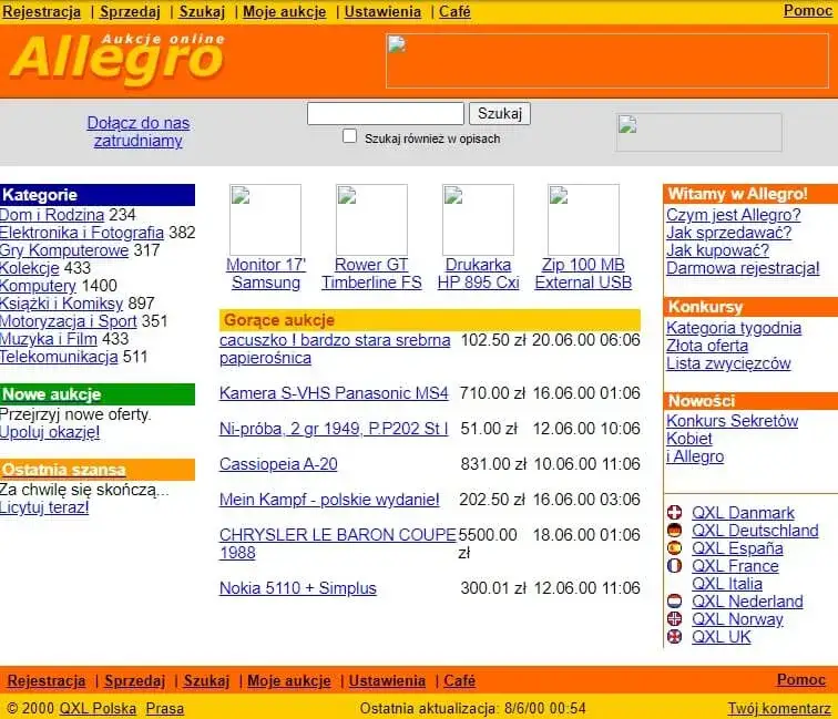 Zdjęcie Jak wyglądała pierwsza strona internetowa i co zawierała?