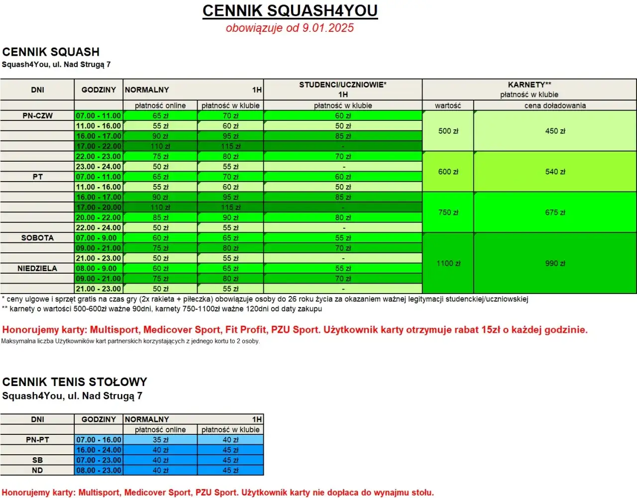Zdjęcie Najlepsze kluby squasha w Ursynowie – ceny, lokalizacje i oferty