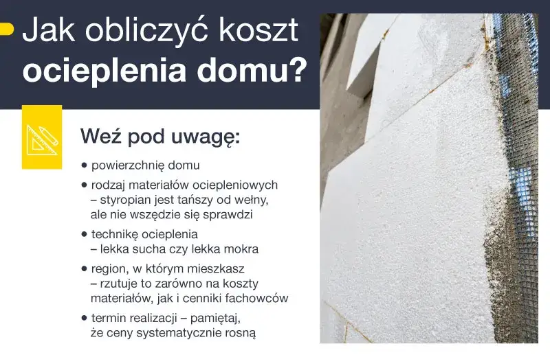 Zdjęcie Ile za m2 ocieplenia elewacji? Poznaj koszty i czynniki wpływające