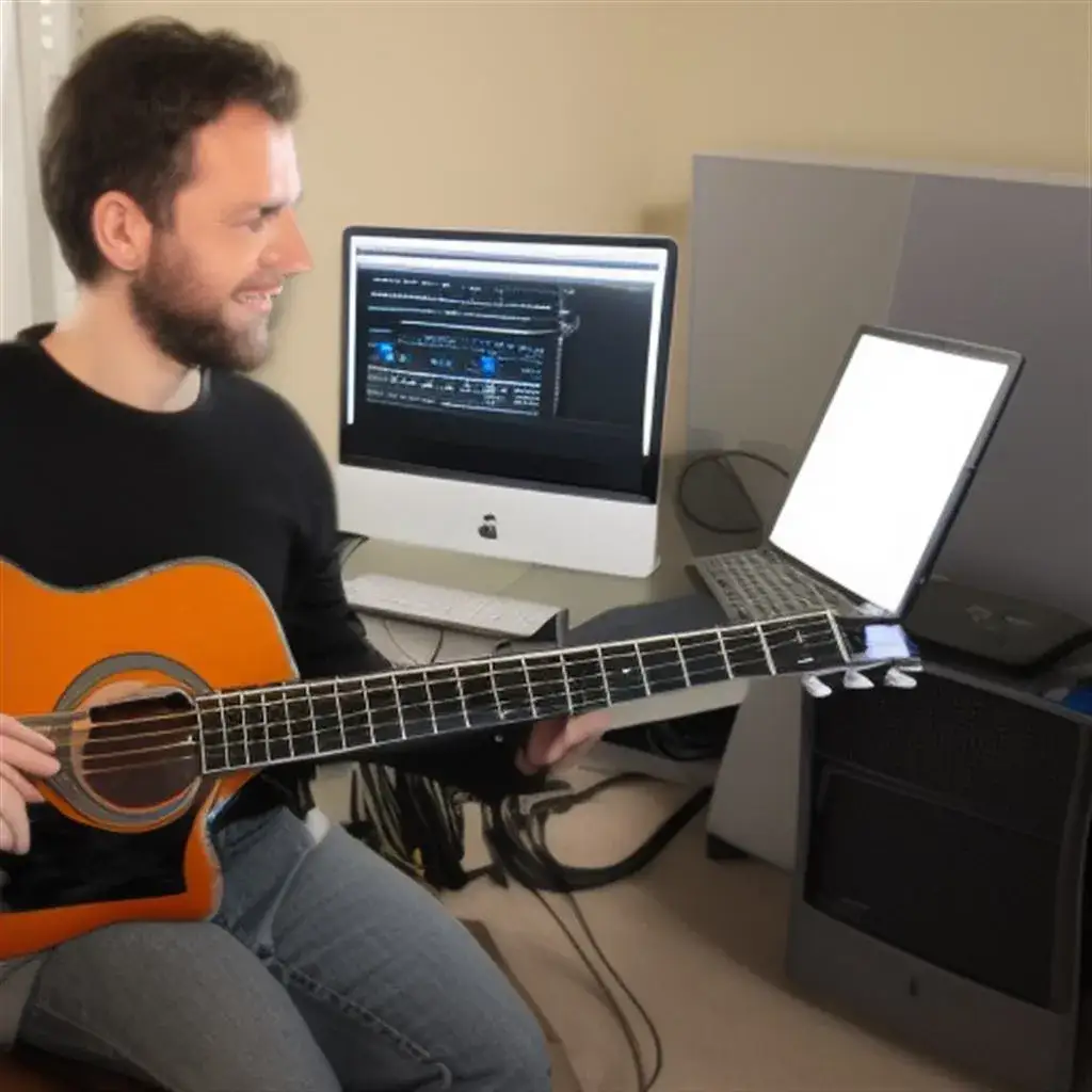 Zdjęcie Jak podłączyć gitarę do komputera i uniknąć problemów z dźwiękiem