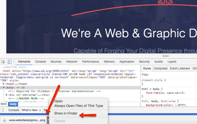 Zdjęcie Jak zrobić zrzut strony internetowej w Chrome bez komplikacji
