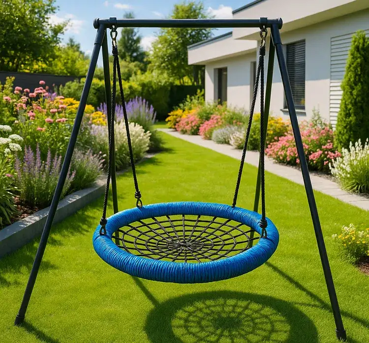 Zdjęcie Jak zrobić huśtawkę bocianie gniazdo - proste kroki i porady bezpieczeństwa