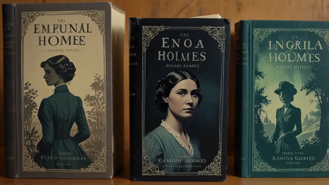 Zdjęcie Seria książek Enola Holmes - poznaj fascynującą historię siostry Sherlocka