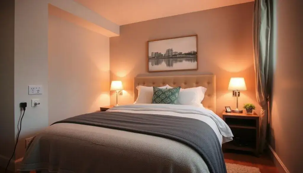 Zdjęcie Jak rozmieścić kontakty w sypialni, aby uniknąć problemów z dostępem