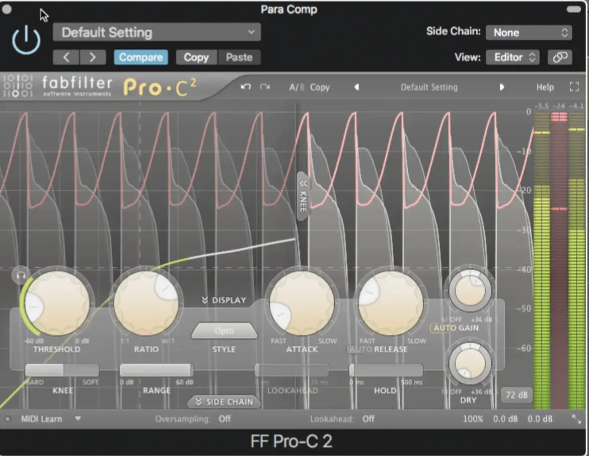Zdjęcie Kompresja równoległa: Klucz do dynamicznego brzmienia w muzyce