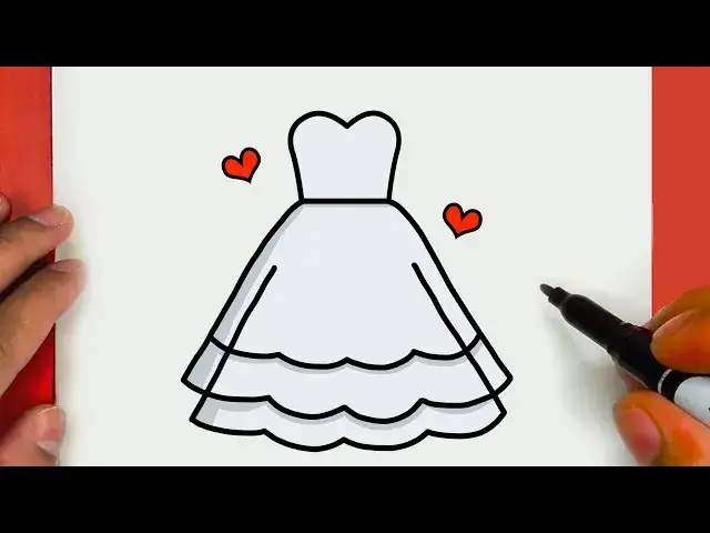 Zdjęcie Aprende a dibujar un vestido de novia: Detalles que enamoran
