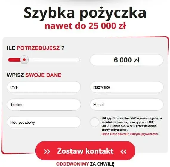 Zdjęcie Profi Credit jakie oprocentowanie - poznaj ukryte koszty pożyczek