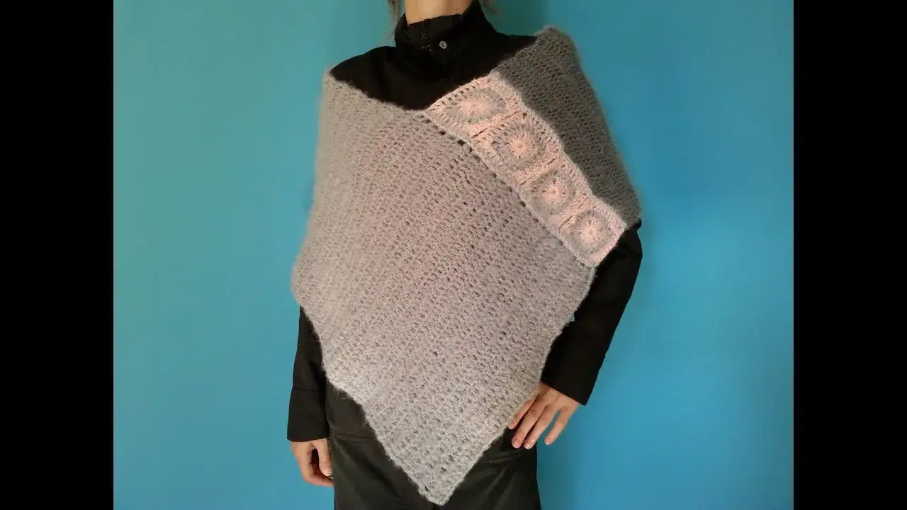 Zdjęcie Ponczo z koca krok po kroku: prosty przewodnik DIY