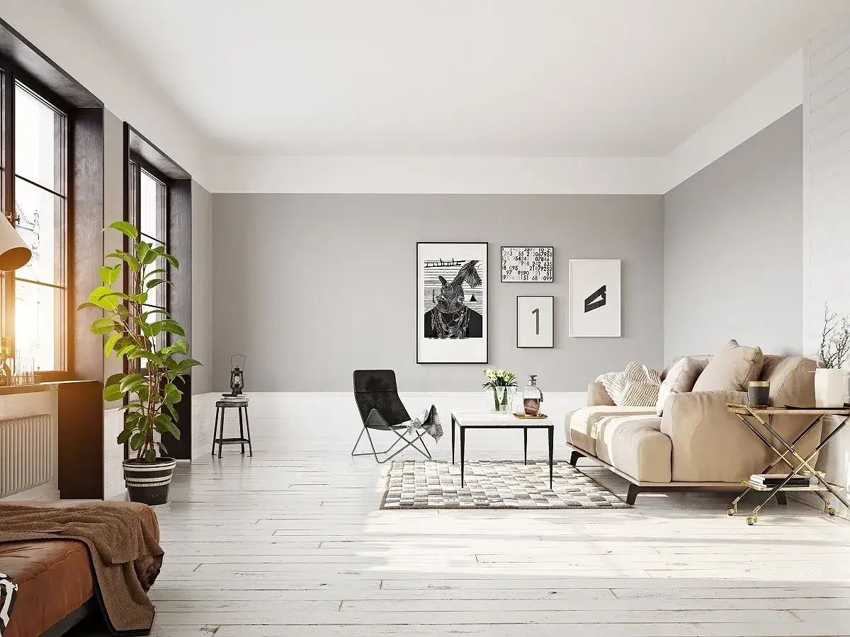 Zdjęcie Ile kosztuje remont salonu? Sprawdź, jak obniżyć wydatki na wykończenie