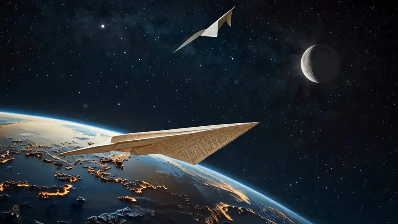 Zdjęcie Ile razy złożyć kartkę, by dotknęła Księżyca? Test, który szokuje!