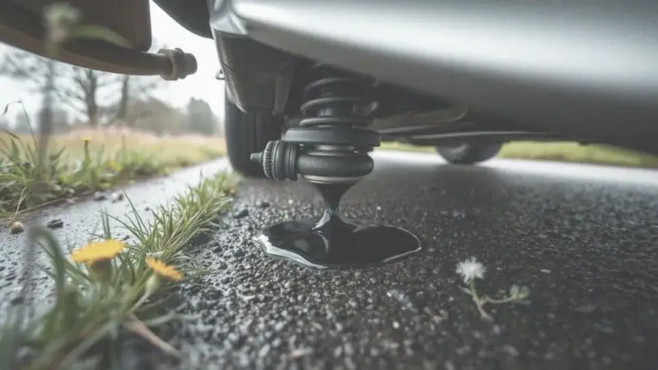 Zdjęcie Wylany amortyzator objawy: jak rozpoznać uszkodzenie i uniknąć zagrożeń