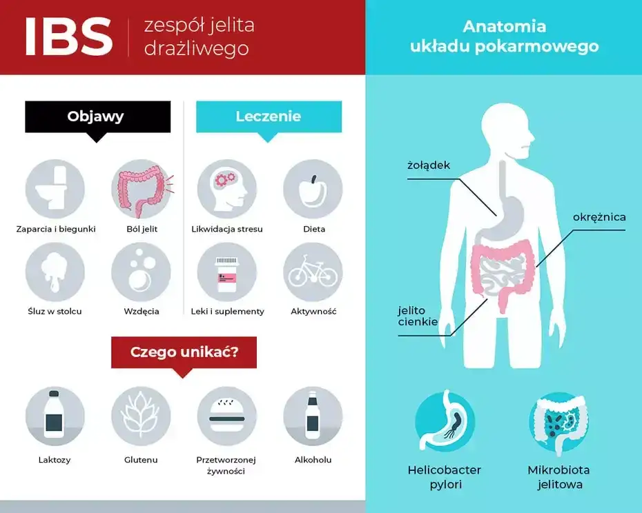 Zdjęcie Zaburzenia czynnościowe jelit objawy - jak rozpoznać i leczyć?