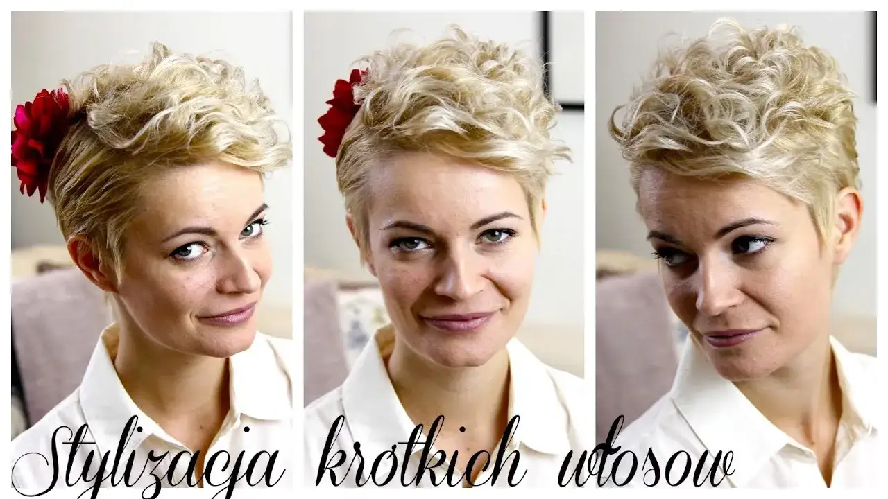 Zdjęcie Jak zrobić fajną fryzurę z krótkich włosów - proste techniki i porady