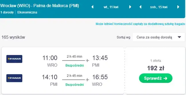 Zdjęcie Ile dokładnie trwa lot z Wrocławia na Majorkę? Sprawdź czas i czynniki wpływające