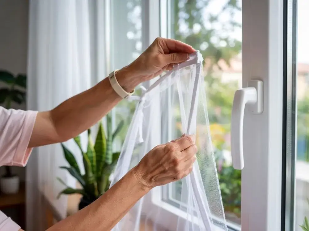 Zdjęcie Jak dokładnie wymierzyć moskitierę do okna - 5 prostych kroków