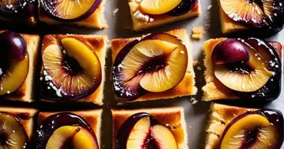 Zdjęcie Pyszne ciasto ze śliwkami na dużą blachę - idealne na każdą okazję