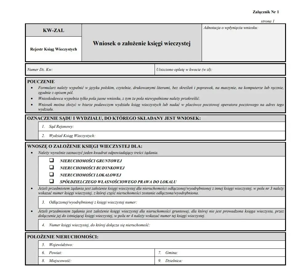 Zdjęcie Jak założyć księgę wieczystą na mieszkanie bez zbędnych formalności