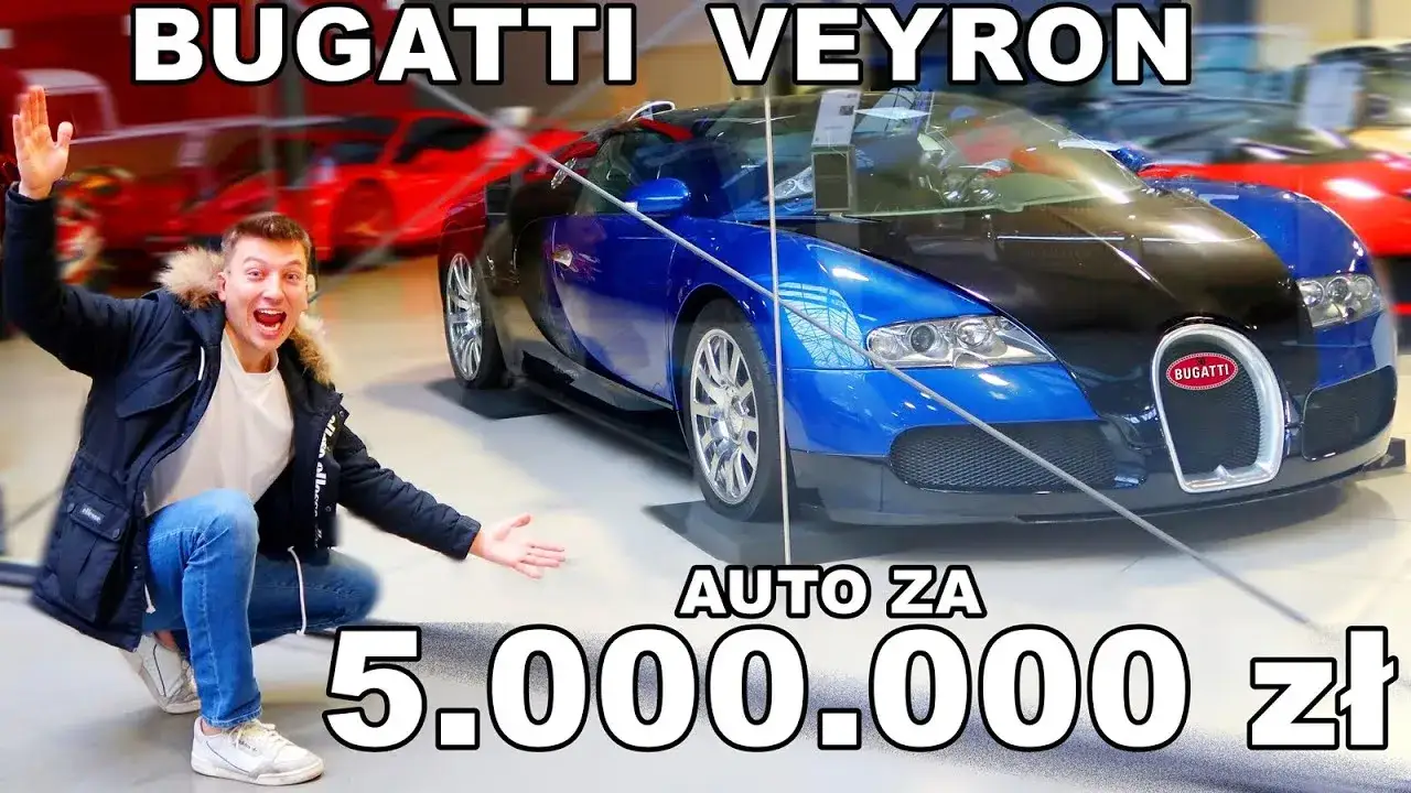 Zdjęcie Jak wygląda Bugatti Veyron? Zaskakujące detale i design tego auta