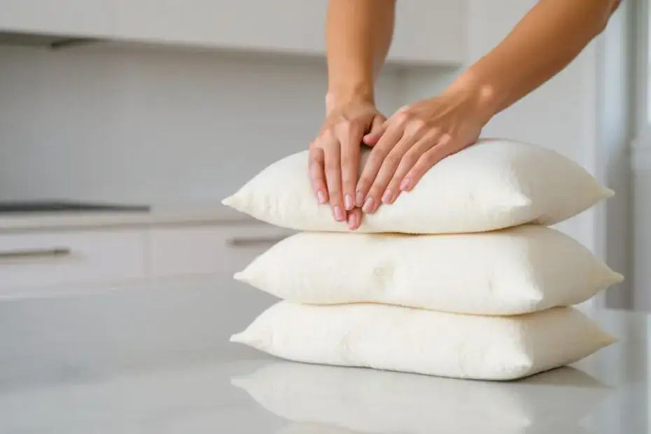 Zdjęcie Jak wyprać poduszkę z pierza ręcznie, by uniknąć zniszczeń?