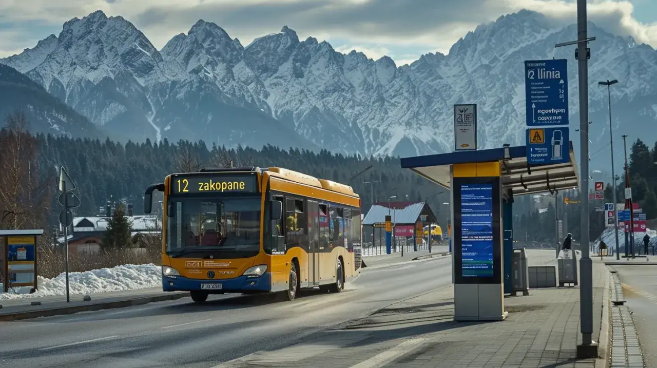 Zdjęcie Zakopiański transport: Linia autobusowa 12 i rozkłady jazdy 2025