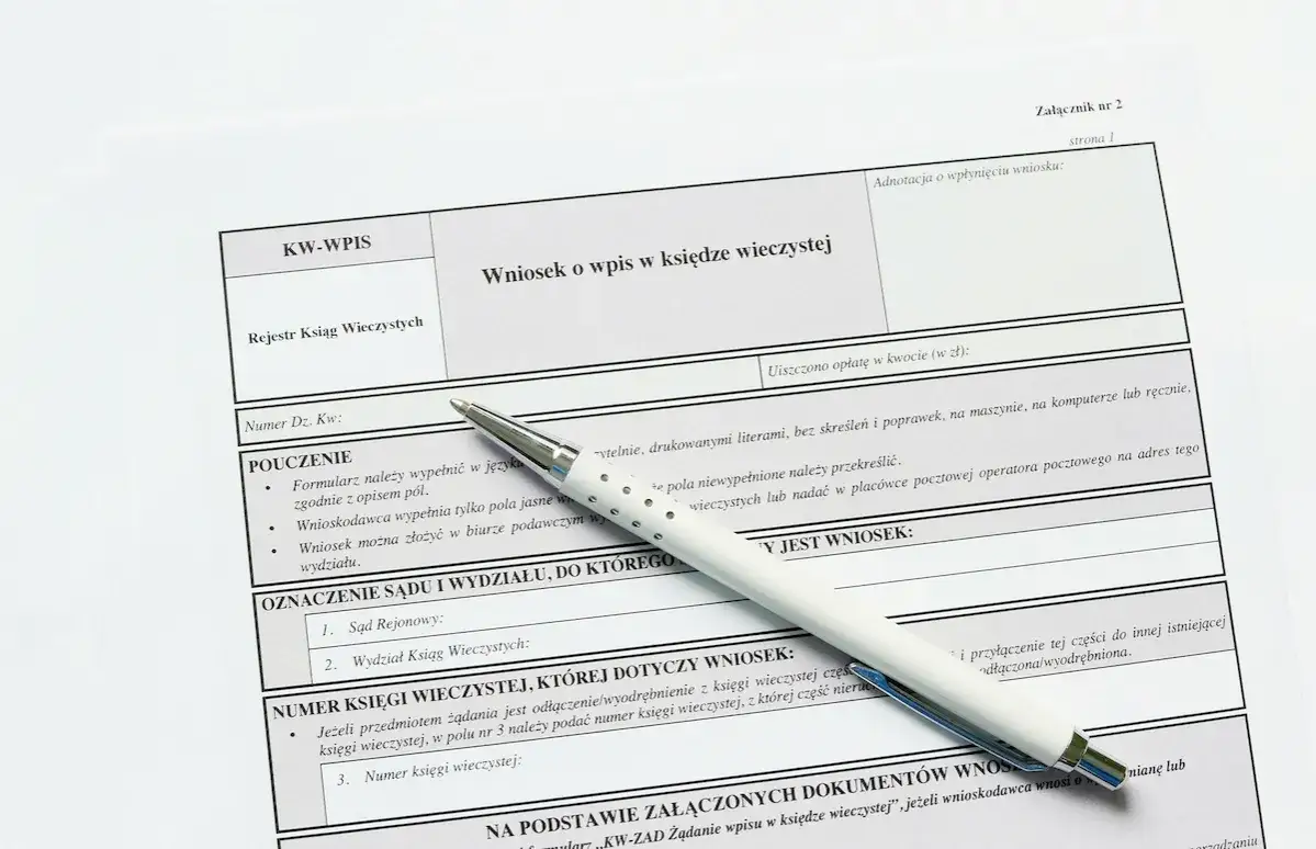 Zdjęcie Jak wpisać hipotekę do księgi wieczystej – krok po kroku, dokumenty i koszty
