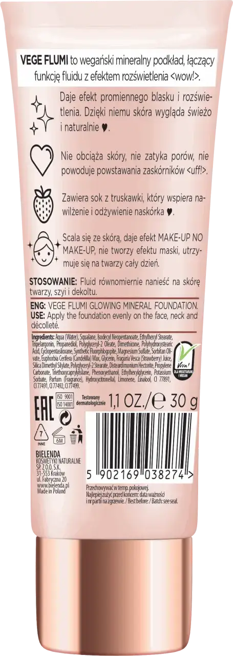 Zdjęcie Bielenda fluid rozświetlający – skład, działanie i efekty, które zaskoczą