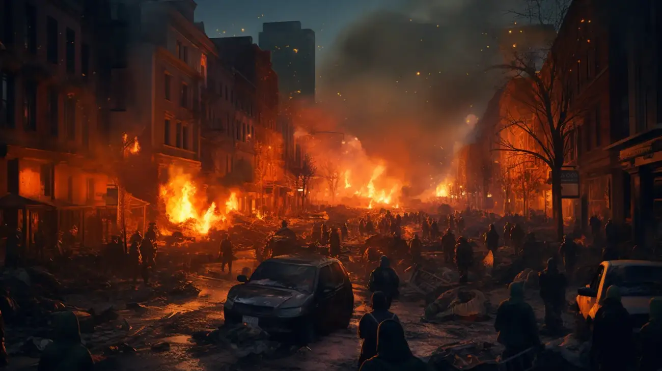 Stan wyjątkowy ogłoszony w kraju na Antypodach: starcia, ofiary śmiertelne i zniszczenia