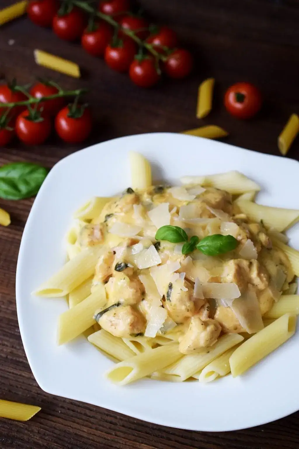 Zdjęcie Pyszny przepis na penne z kurczakiem, który zachwyci każdego smakosza